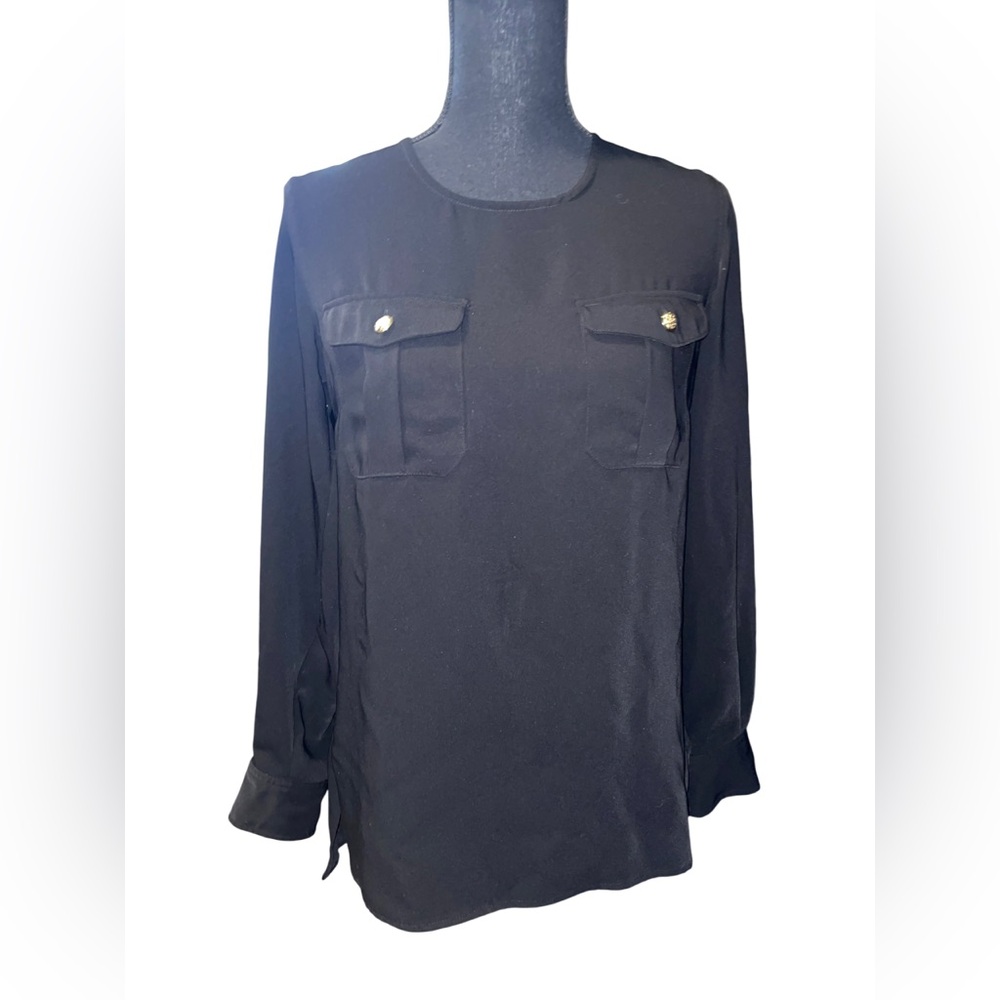 Lauren Ralph Lauren  Black Women's Top with gold accents